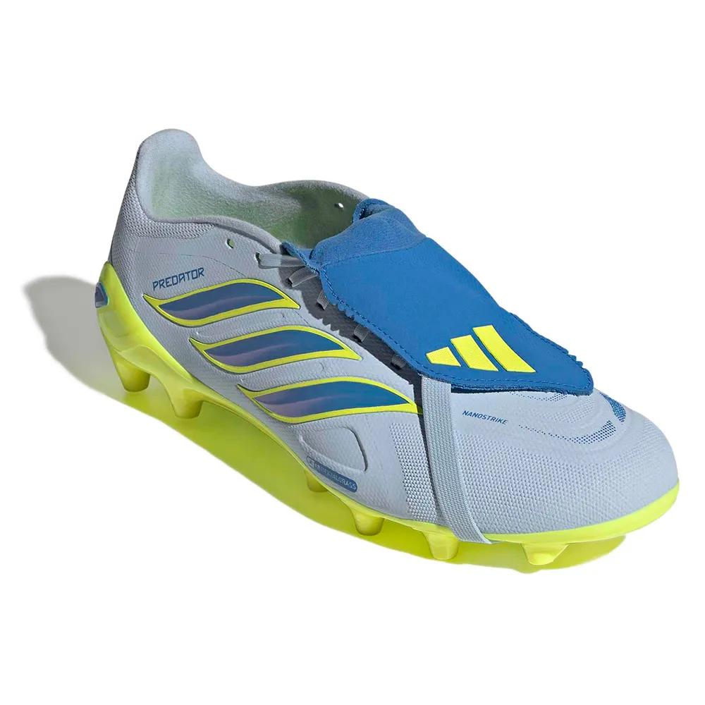 Adidas predator league football boots fold-over tongue blue