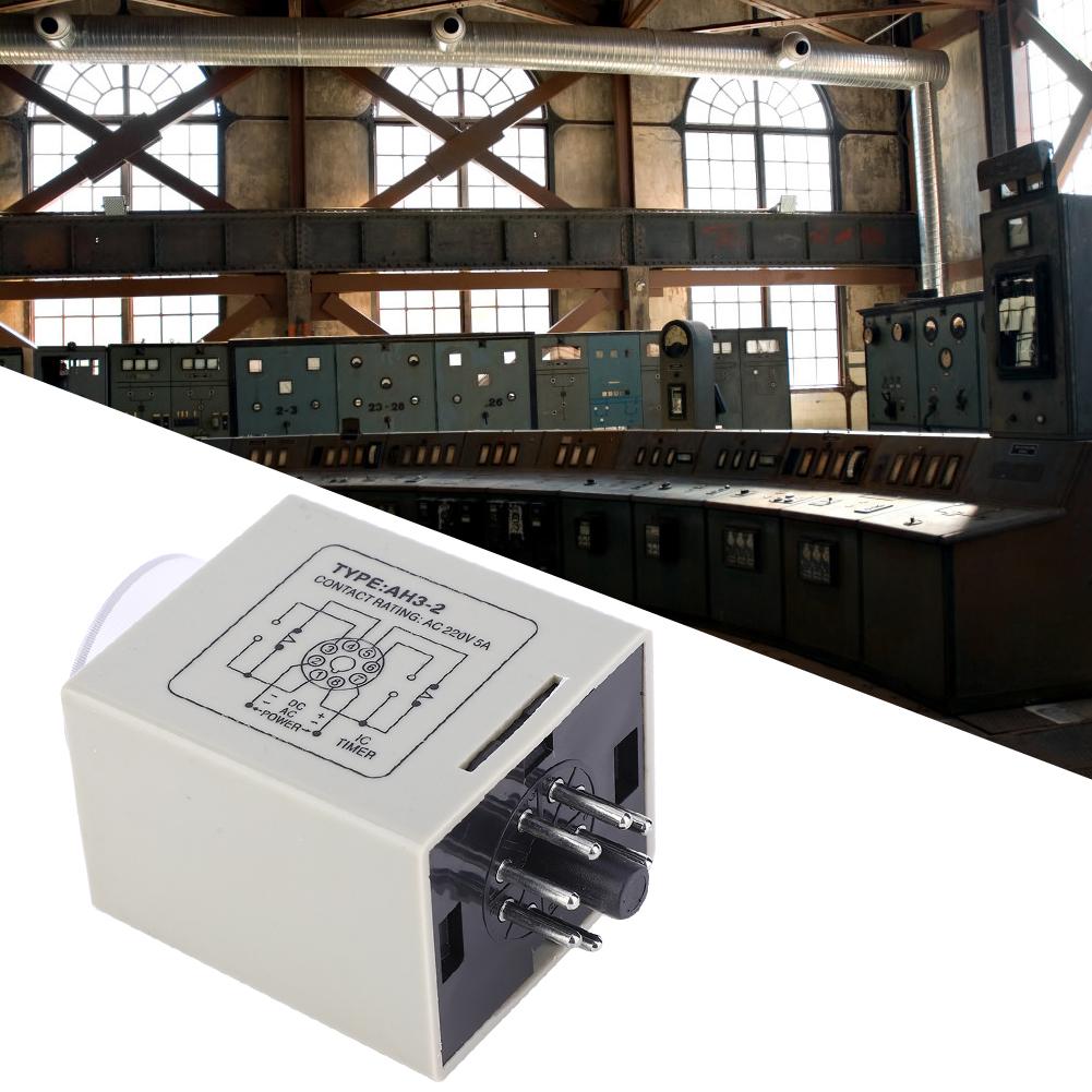 AH32 Реле времени Мини контроллер задержки Таймер AC 220В для системы автоматического управления