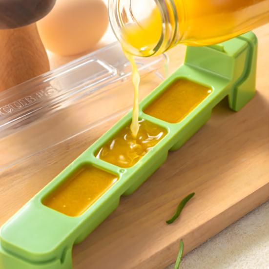 Форма для льда со съемной крышкой, легкосъемная форма для льда для семейных баров, не содержащая бисфенол-А, штабелируемая форма для приготовления кубиков льда для коктейлей, виски, сока, шоколада