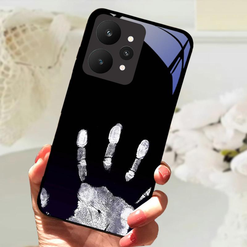 Ударопрочный Чехол Для Телефона Realme 15 5G Чехол RMX5106 RMX5105 Чехлы Из Закаленного Стекла Для Realme15 Fundas Роскошный Защитный Корпус