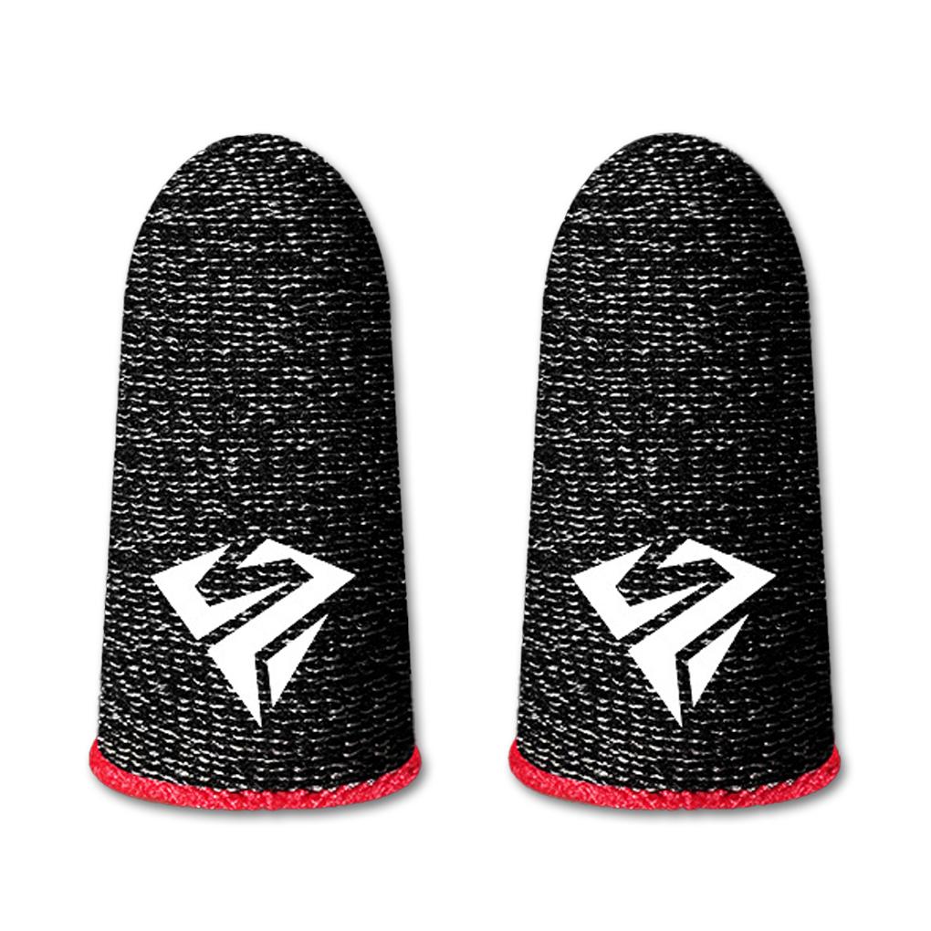 10 шт. чехлов для игр на пальцы для мобильных телефонов, чувствительные, устойчивые к поту, нескользящие перчатки, не оставляющие отпечатков пальцев, ультратонкие волокнистые чехлы