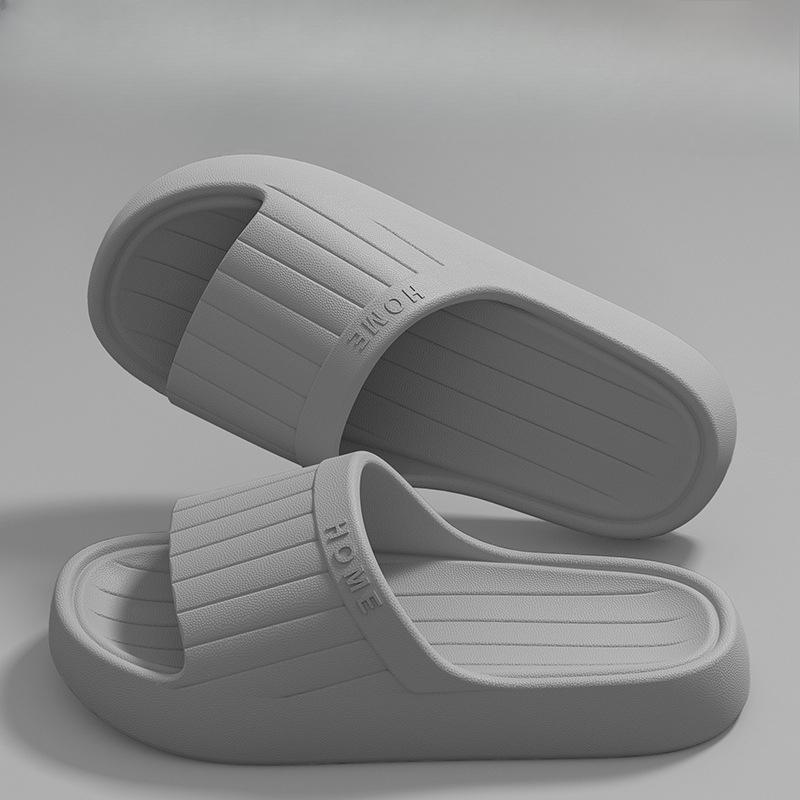 Новые комнатные спортивные туфли на толстой подошве, противоскользящие и устойчивые к запаху, для ношения на улице, тапочки. прохладно