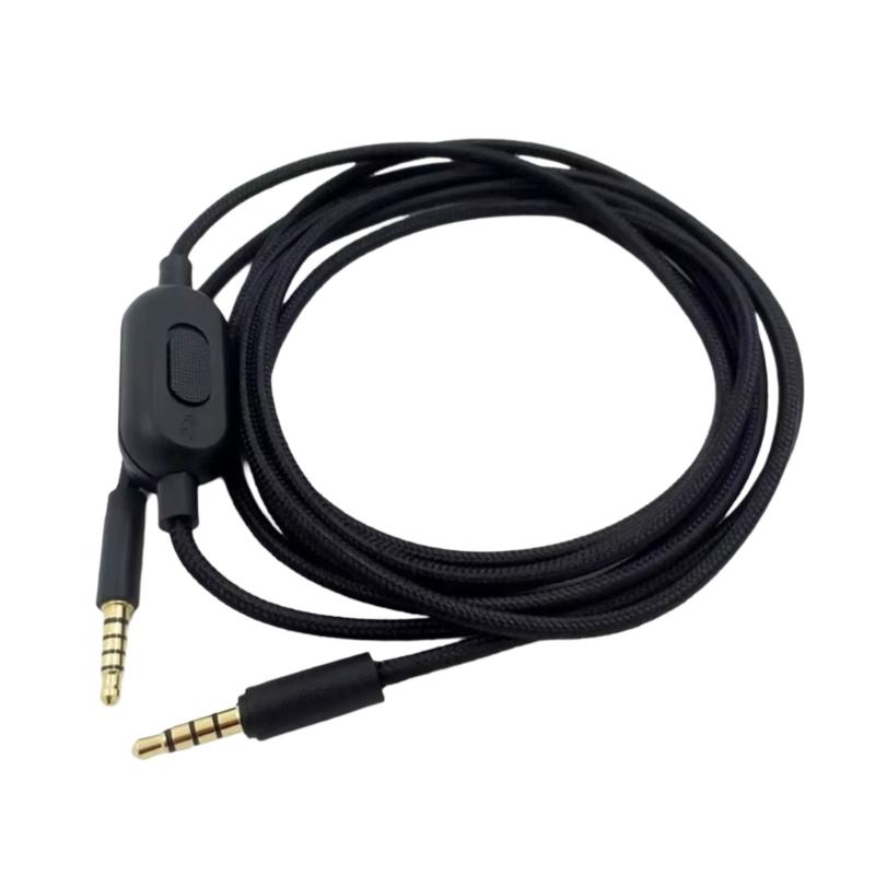 Запасной плетеный звуковой кабель для игровых гарнитур GProX G433 G233 с встроенным управлением