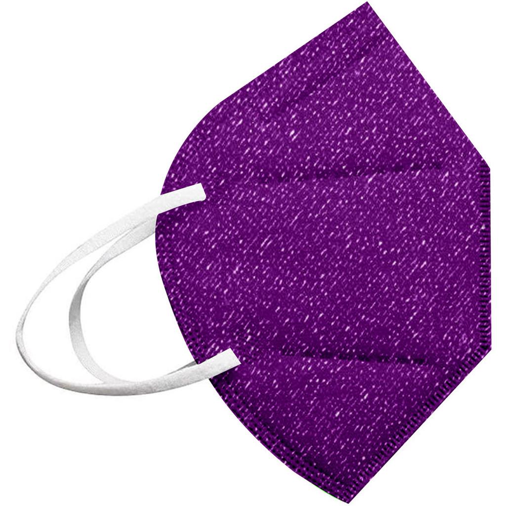 100 шт 5-слойная детская маска высокой плотности с фильтром от ветра и тумана