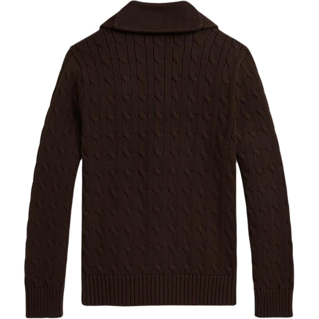 Свитер Polo Ralph Lauren с логотипом пони, хлопок, длинный рукав, облегающий крой, молодежный, детский, топы 323978377-003