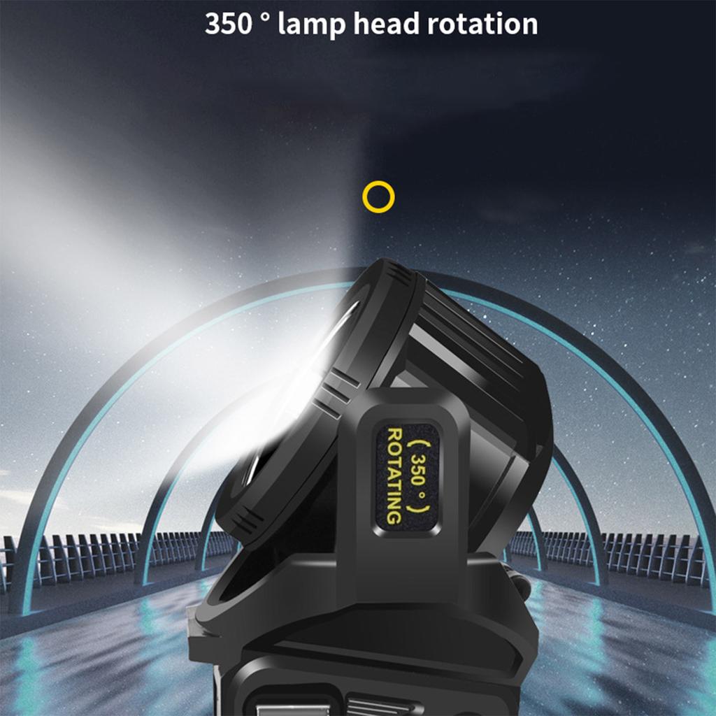 Multifunctional solar portable light searchlight strong light flashlight high power lighting flashlight