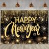 150x100CM 2026 Background Cloth Banner New Year Wall Decor Cloth New Year Backdrop  Shopping Mall
