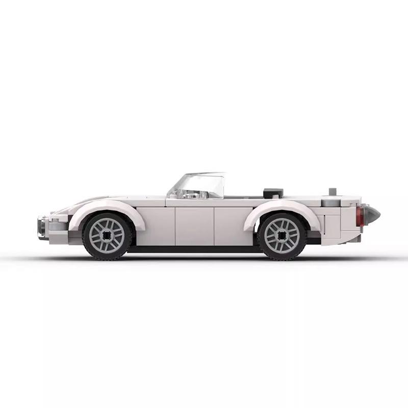 Small Particle Building Blocks MOC Fengtian 2000GT Children's Assembled Car Model Toy Set Ornaments