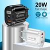 20 Вт USB Type C зарядное устройство Dual Port QC4.0 PPS PD 20 Вт быстрая зарядка мобильного телефона зарядное устройство адаптер для iPhone Samsung Xiaomi