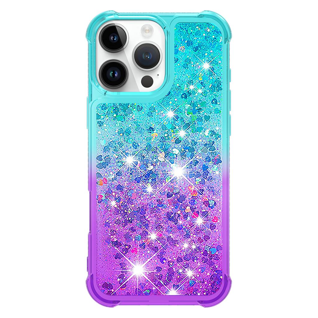 Чехол с плавающим песком для iphone 16 16e SE 2025 Чехол с блестками, вспышкой, градиентом для iphone 15 14 13 Pro Max mini Чехол для телефона Fundas Coque