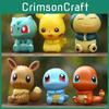 Cartoon Pokmon Decorative Ornament Desktop Car Ornament For Kids Collectors And