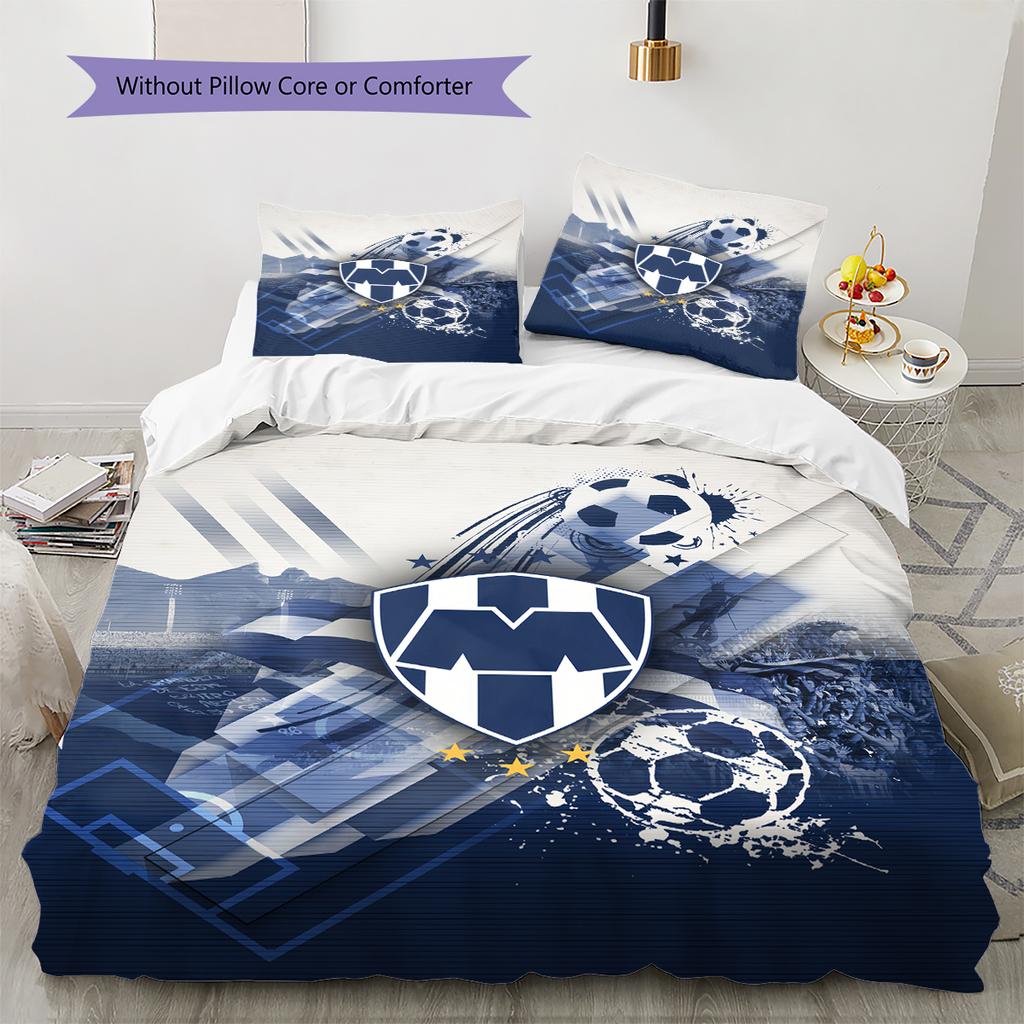 CF Monterrey Pattern Bedding Home Decoration Birthday & Festival Gift (1 * duvet cover + 2 * pillowcase, without core)