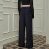 UNIFREE Women's Loose Drape Wide-Leg Trousers
