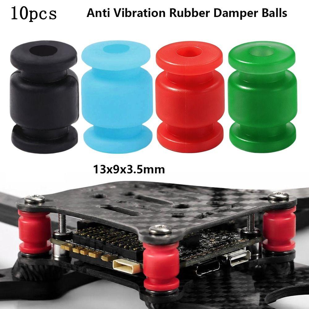 10pcs 13x9x3.5mm Rubber Damper Balls RC Drone Part For F4 F7 Flight Controller/FPV Quadcopter