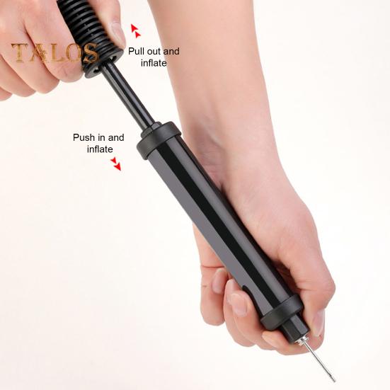 Насос для мячей, спортивный воздушный насос для мячей, портативный ручной насос с гибким шлангом для баскетбольных, футбольных, йога-мячей, плавательных колец, воздушных шаров