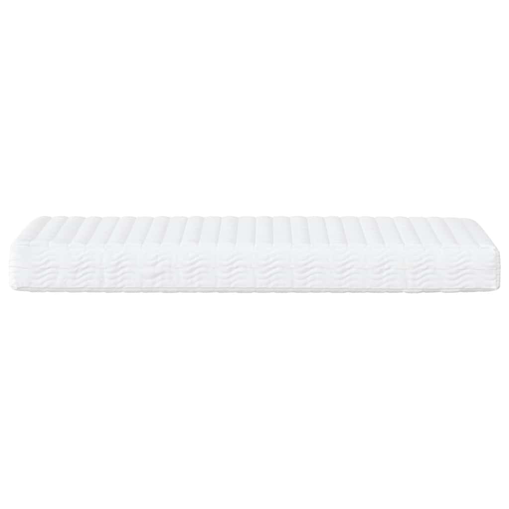 Vidaxl Materac Piankowy, Biały, 80X210 Cm, Twardość H2/H3