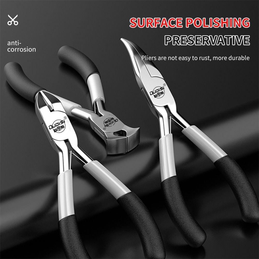 1Pcs Diagonal Mini Pliers Needle Nose Pliers Wire Cutting Pliers For DIY Small Jewelry