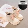 Children Shoe New Fashion Princess Cotton Plush Shoes Girl Sneakers Designer Ankle Boots for Women Soft Sole Kids Casual Shoes