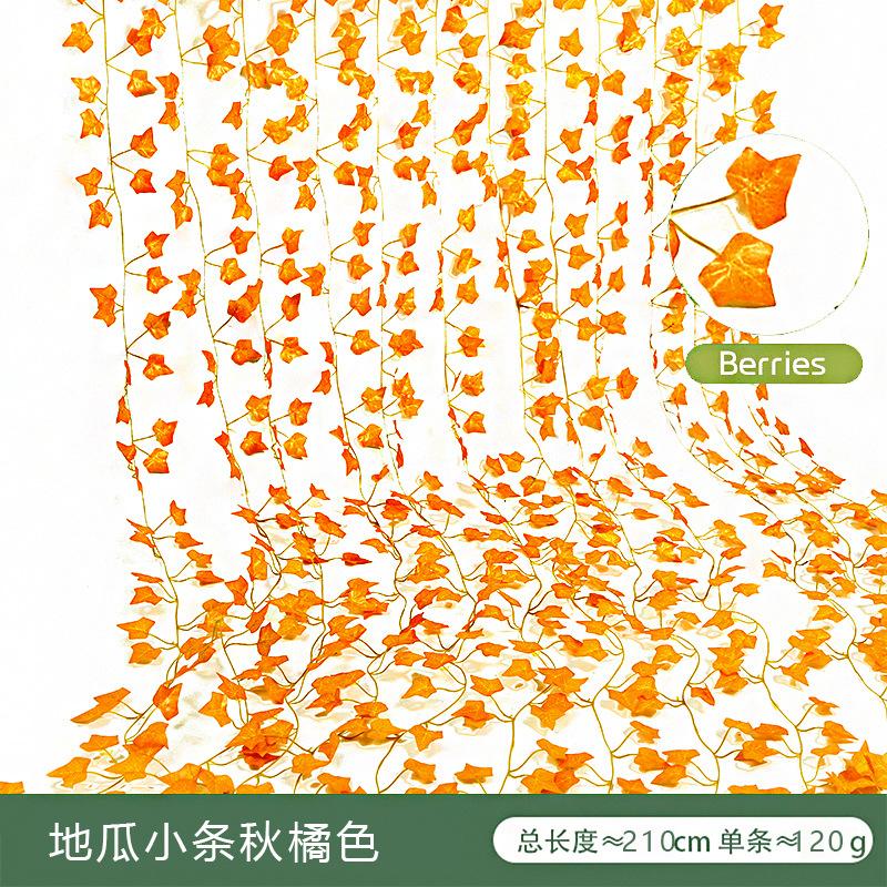 Имитация Виноградной Листвы Виноградная Лоза Виноградная Лоза Украшение Виноградная Лоза с Зелеными Листьями, Имитация Растения Виноградная Лоза Листвы Потолок Зеленое Растение Лиана