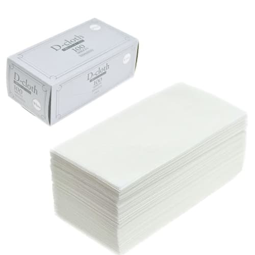 Dainichi Sangyo D-Cloth Nonwoven Counter Cloths, White, 100 Sheets, Large, 30 x 60cm, Disposable, Washable, for Home and Commercial Use, Thin, DC-60