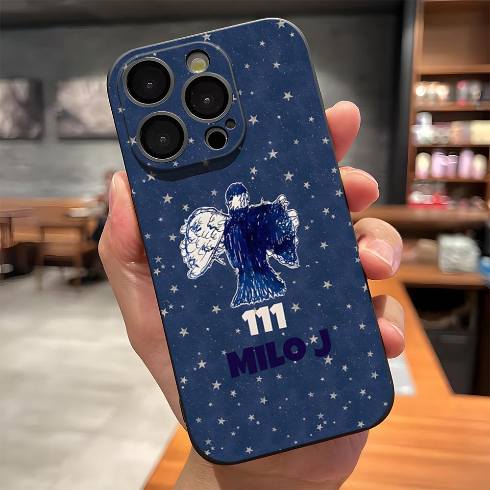 Чехол для телефона рэпера и певца Milo J для iPhone 17 Pro Max 15 Pro 16 14 Plus 12 13 Mini 11 Pro, противоударный, мягкий чехол