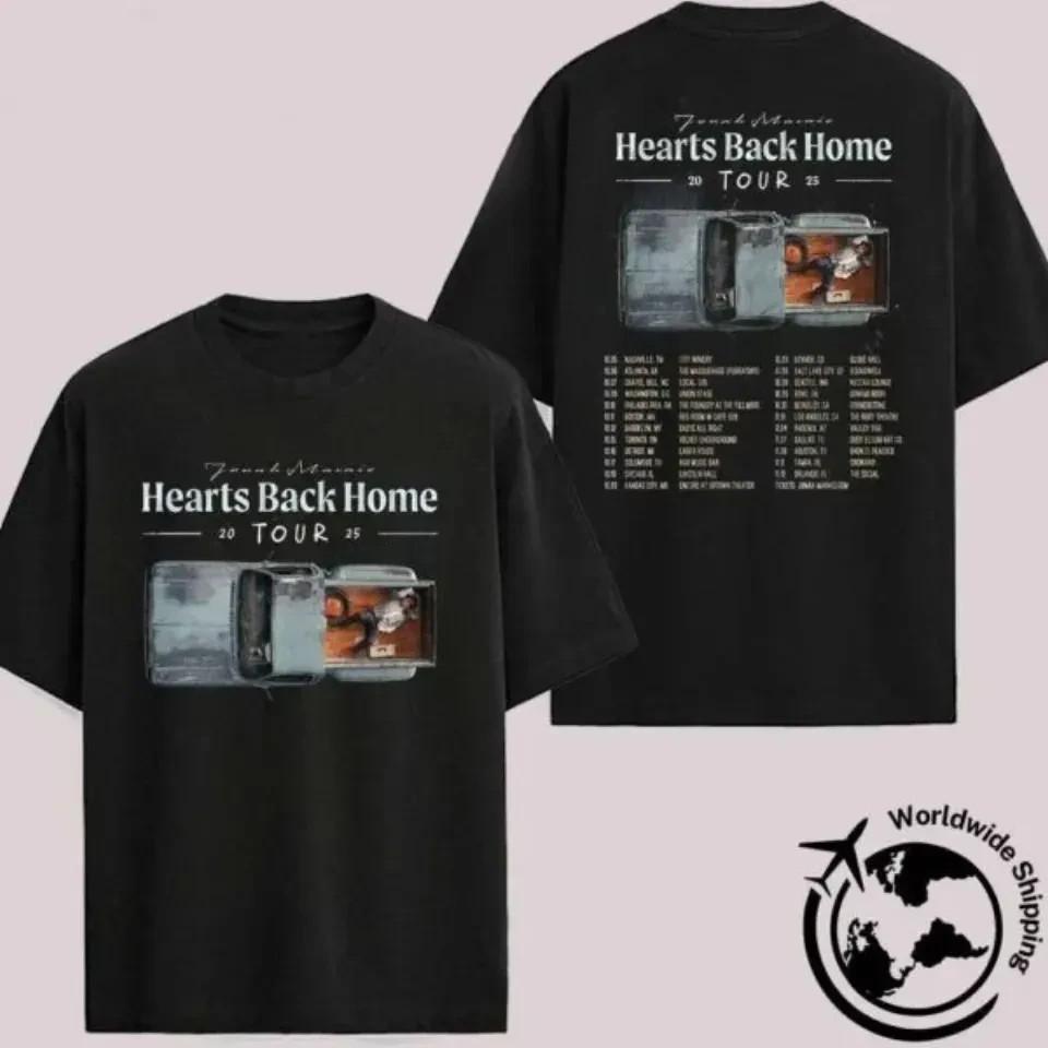 Jonah Marais Hearts Back Home 2025 Tour Dates Concert Unisex Unisex T-Shirt