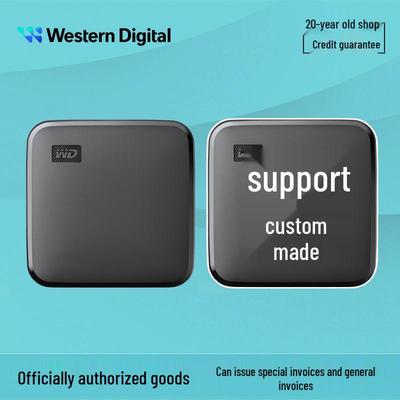 Внешний SSD WD Elements SE для мобильных устройств и компьютеров, совместимый с Type-C