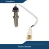 KUS 85mm Tachometer RPM Gauge Meter with Hour Meter 0-3000 RPM 0-4000RPM 0-6000 RPM 0-8000 RPM 12V/24V with Backlight for Car