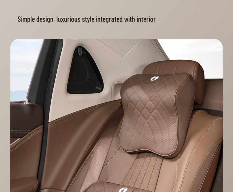 Compatible with Denza D9/N7/N8/X: Car Headrests, Neck Pillows, Lumbar Cushions, and Interior Accessories.