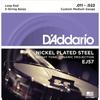 . D'Addario EJ57 Custom Med 11-22. Jeu De Cordes Banjo 5 Cordes Plaqué Nickel.
