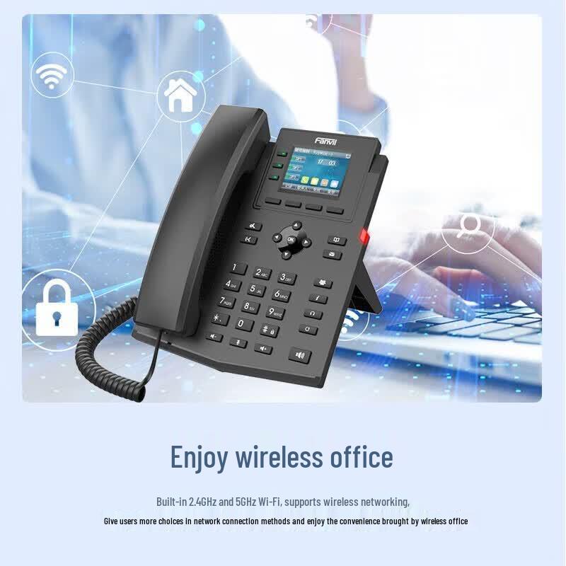 Fanvil X303W Color Display IP Phone CN plug (adapter included)