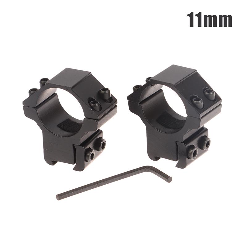 Hunting Quick Release Scope Mount Holder 25.4Mm 1" Rings For 11Mm/20Mm Weaver/Picatinny Rail Scope Mount For Torch Light