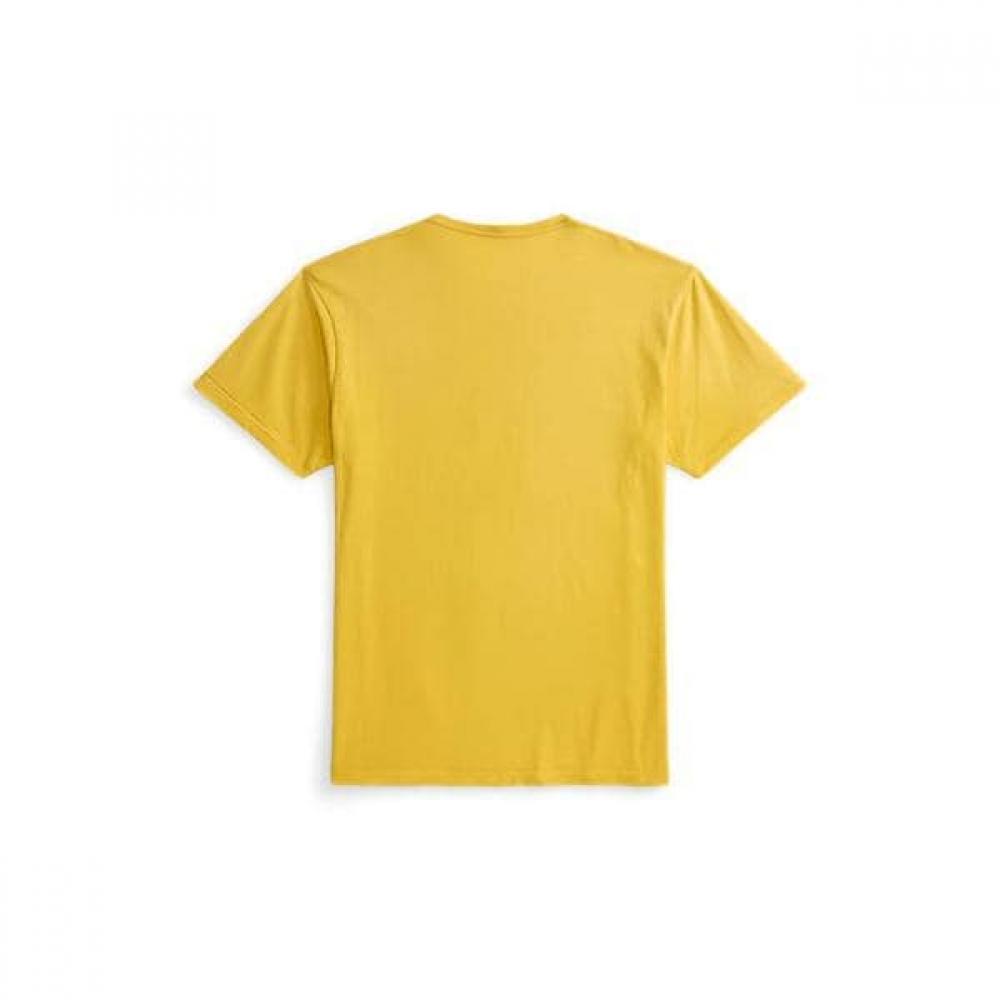 Double Rl GarmenT Dye Jersey Graphic T shirT mnrrTsh1n820189700