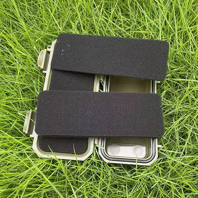 EDC водонепроницаемый ударопрочный ящик с губкой универсальный герметичный ящик для хранения полевых деталей