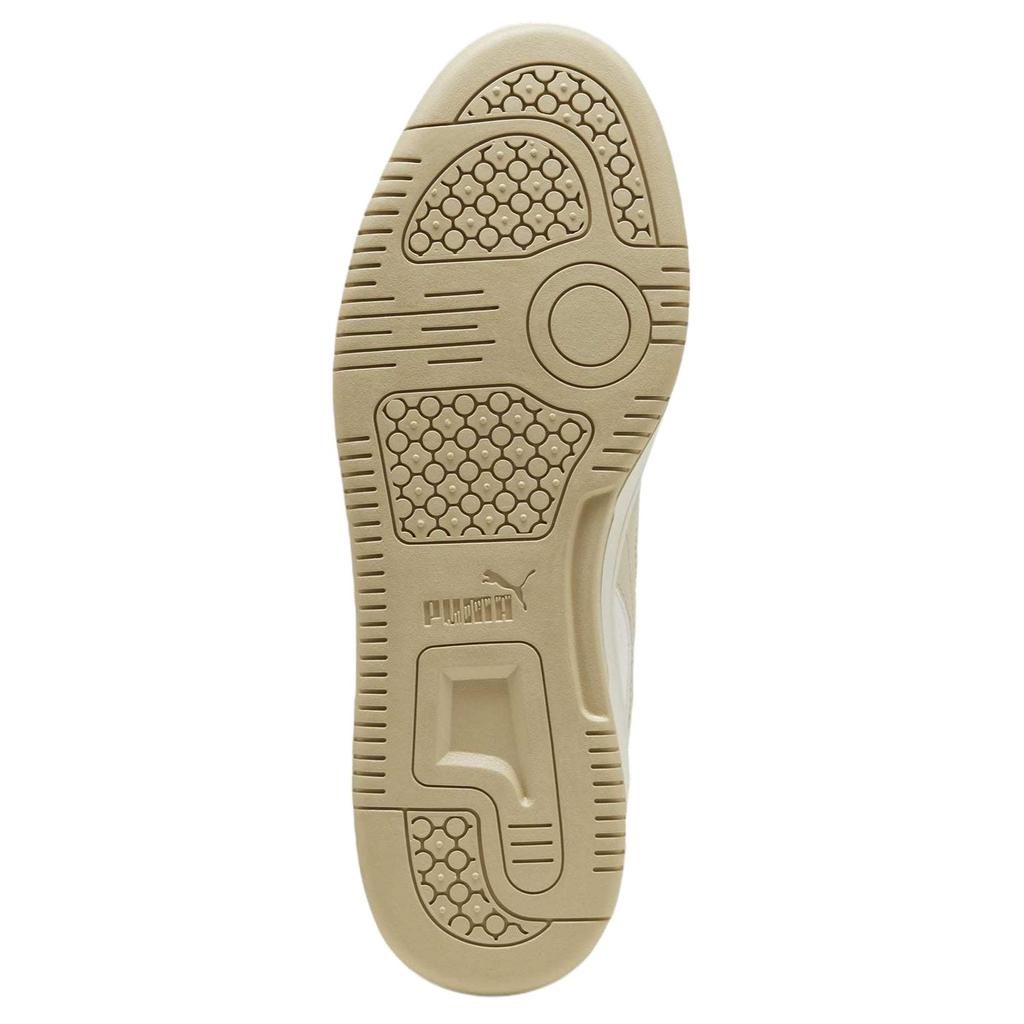 Puma Rebound V6 Low CV Putty Men Sneakers Cream Vapor-Grey White 395079-01