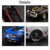 Мини 1:64 GT500 Firebird JDM Astro Stardust T1 Модель автомобиля Игрушка Металлическая литая Резиновые шины Высокая симуляция Транспортные средства Подарки для детей