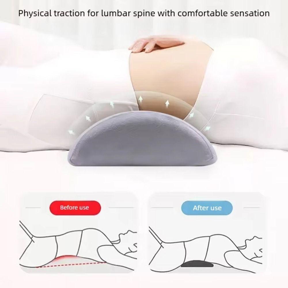 Half Cylinder Leg Pillow Ergonomic Semi-Roll Knee Pillow Comfort Knee Support Pillow Orthopedic