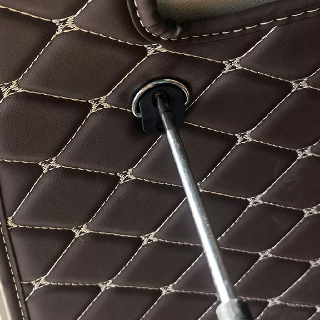 Упаковка из 4 сеток для багажника автомобиля с крепежными винтами. Крюк для сетки для багажника автомобиля с набором винтов для управления грузом.