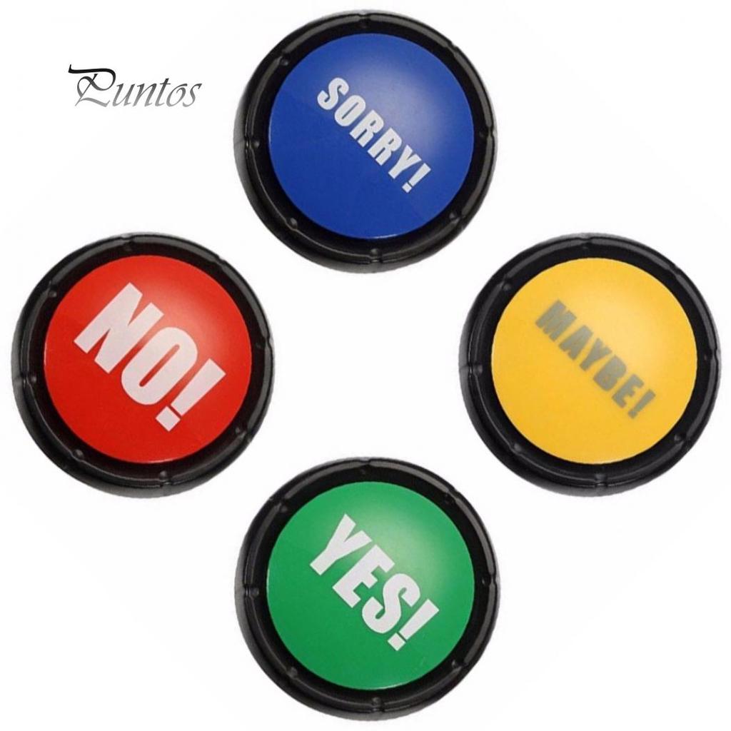 Bullshit Maybe No Sorry Yes Sound Talking Button Home Office Party Funny Gag Toy