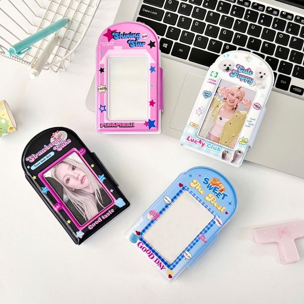 3 Inch Mini Photocard Binder Y2k Cartoon Idol Card Collect Book Cute Card Album