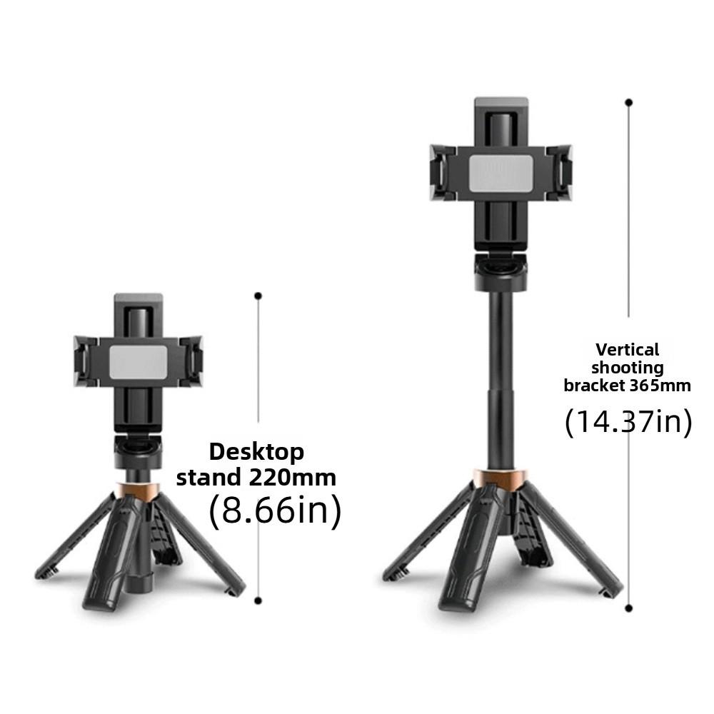 360° Rotation Bluetooth Selfie Stick Extendable Selfie Stick Tripod  Phone Accessories