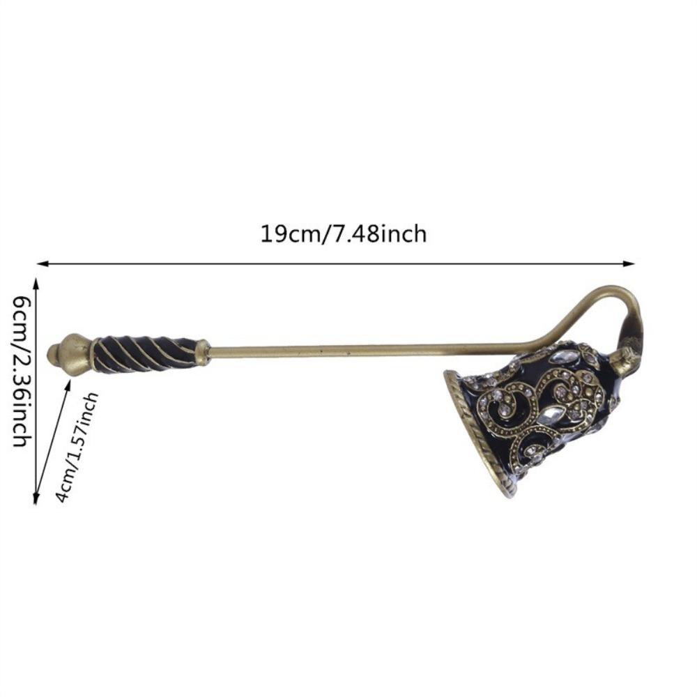 Metal Flower-Shaped Candle Extinguisher Candle Stopper Decorative Candle Cover for Home Decor