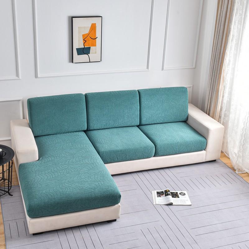 Водонепроницаемый эластичный чехол для дивана: Пылезащитный жаккардовый чехол для подушки на все времена года