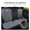 For Renault 2026 New Hub Caps Renault Clio Koleos Megane Espace QM6 Kadjar Captur Scenic Car Seat Anti slip Pad Linen Cool Breat
