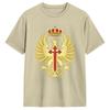 Spanish Army Emblem   T Shirt Summer  100 Cotton T Shirts For Men Hipster Casual Tee Shirt Short Sleeve Y2K Casual Tops