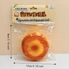Slow Rising Egg Tart Squeeze Squishy Toys Round Decompression Toy New Stress Relief Toys  Gifts
