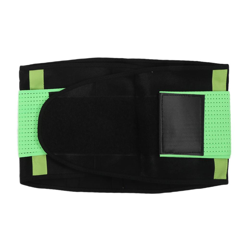 Back Brace Comfortable SkinFriendly Breathable Waist Protection Equipment for Pain Relief(Fluorescent Green )
