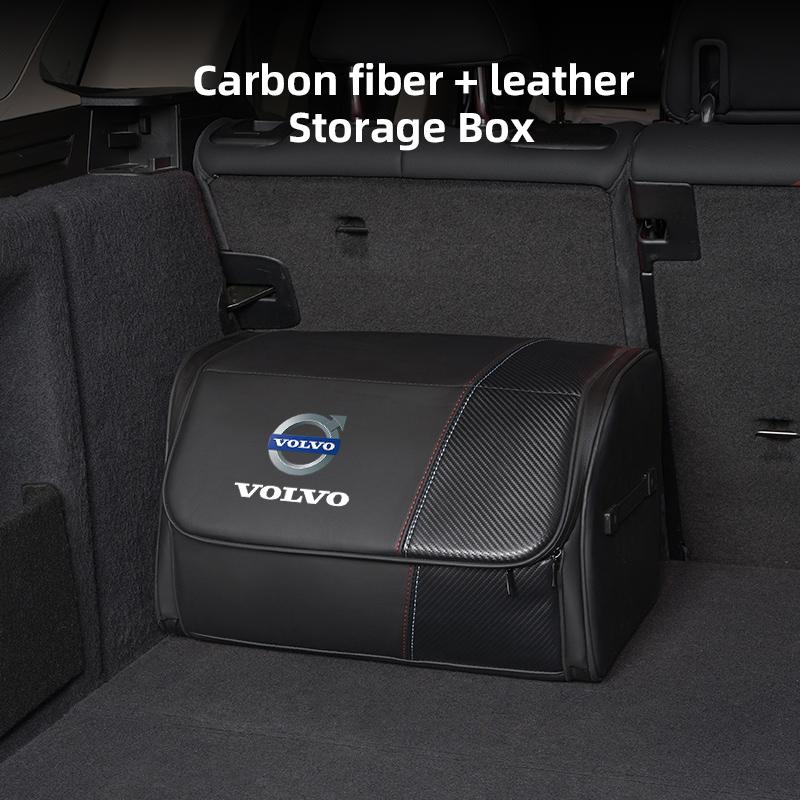 Large Capacity Car Storage Box Auto Trunk Organizer Tools For Volvo XC90 V90 V60 XC60 V40 S80 S60 S90 C40 XC40 V70 XC70 C30 C70