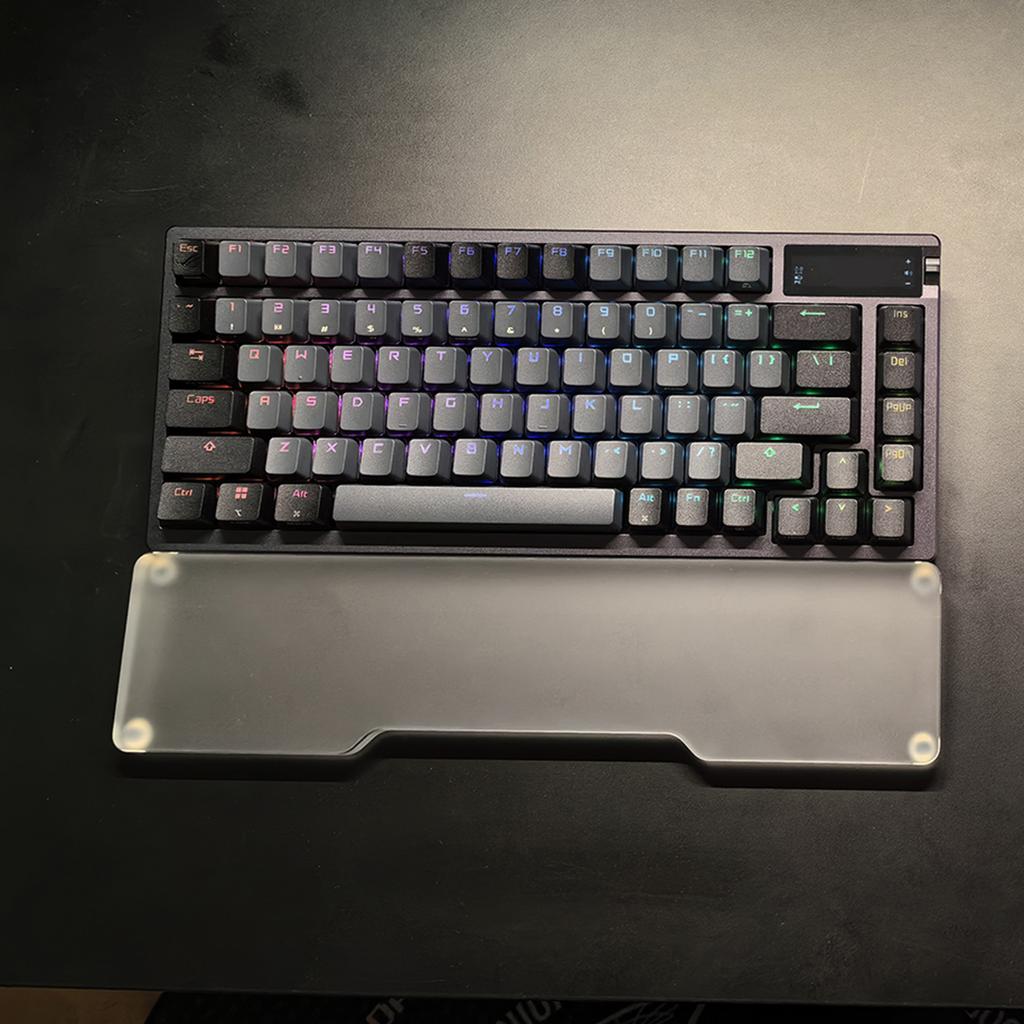 Эргономичная матовая U-образная акриловая подставка под запястье клавиатуры Поддержка запястья для комфортной работы на компьютере и игр