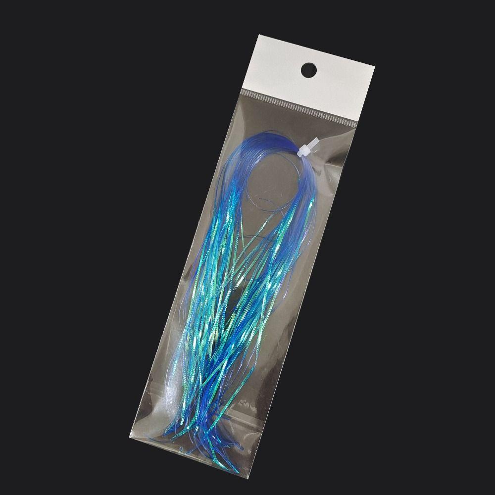 Рыбья чешуя Голографическая мишура яркие волокна Материал для изготовления приманок Материалы для вязания мушек